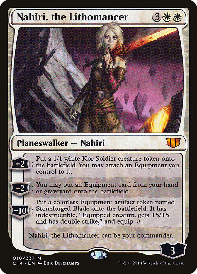 Nahiri, the Lithomancer [Commander 2014] | Yard's Games Ltd