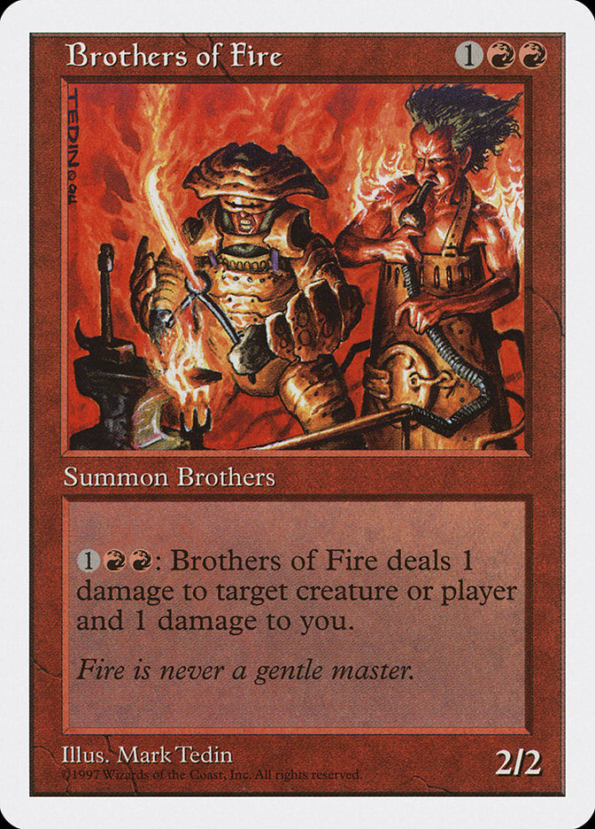 Brothers of Fire [Fifth Edition] | Yard's Games Ltd