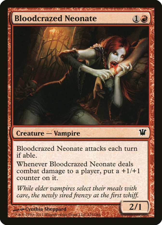 Bloodcrazed Neonate [Innistrad] | Yard's Games Ltd