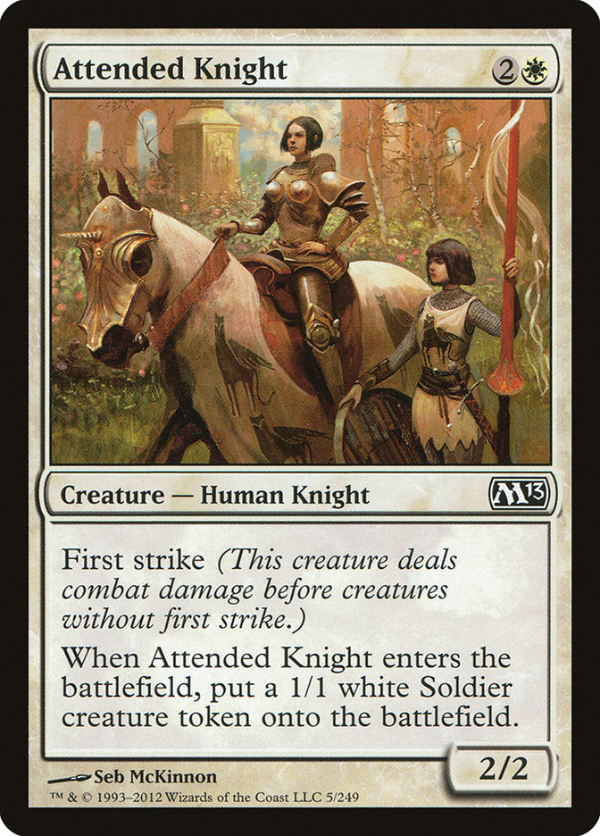 Attended Knight [Magic 2013] | Yard's Games Ltd
