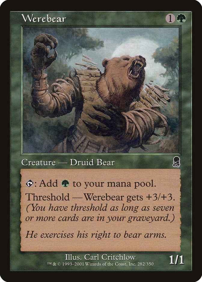 Werebear [Odyssey] | Yard's Games Ltd