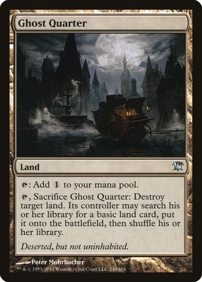 Ghost Quarter [Innistrad] | Yard's Games Ltd