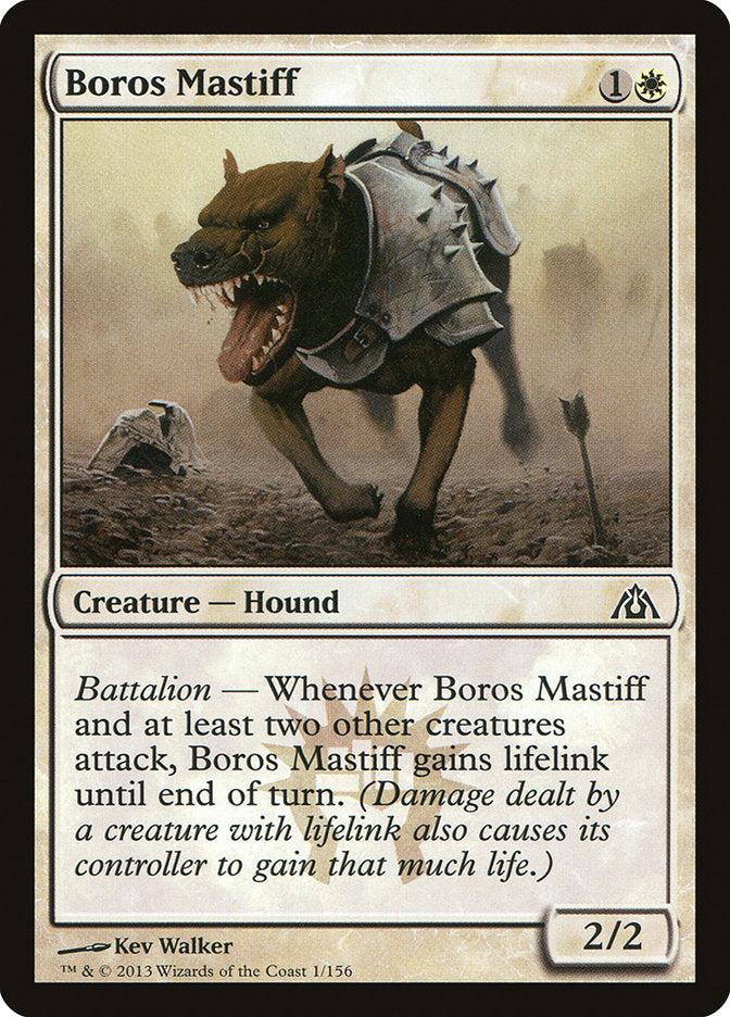 Boros Mastiff [Dragon's Maze] | Yard's Games Ltd