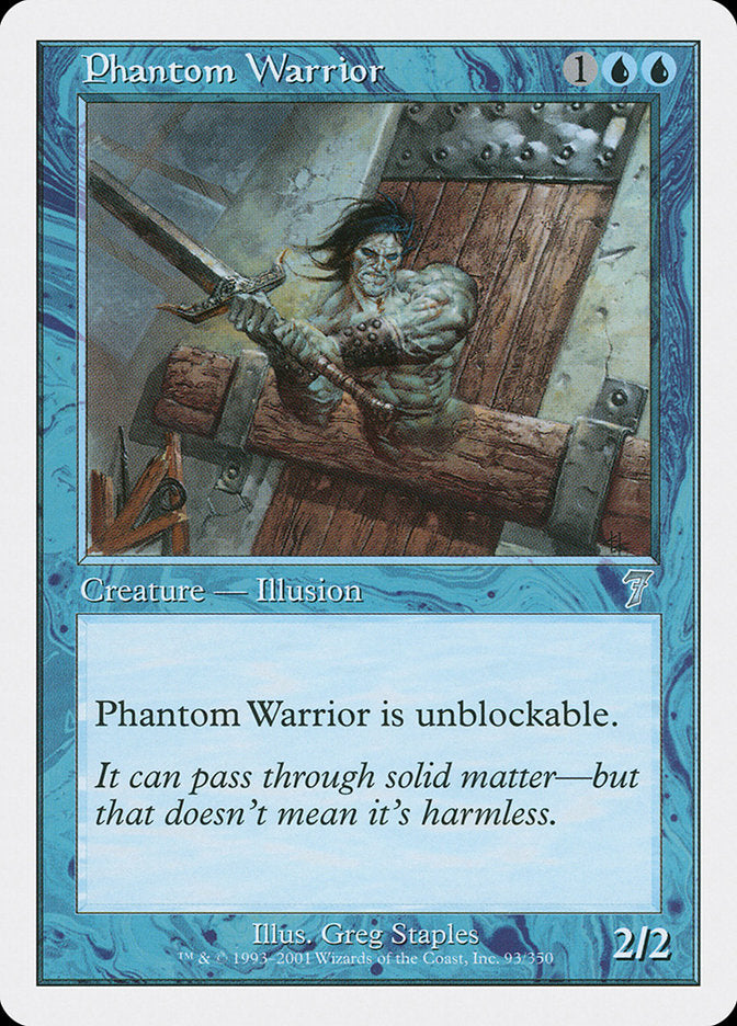 Phantom Warrior [Seventh Edition] | Yard's Games Ltd