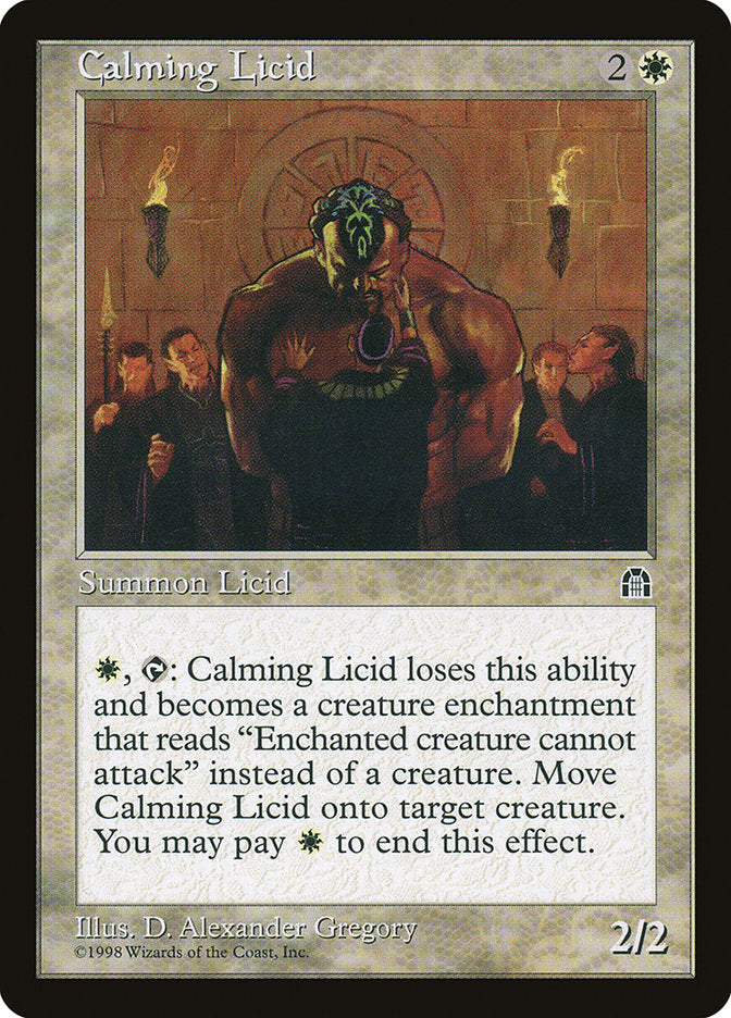 Calming Licid [Stronghold] | Yard's Games Ltd