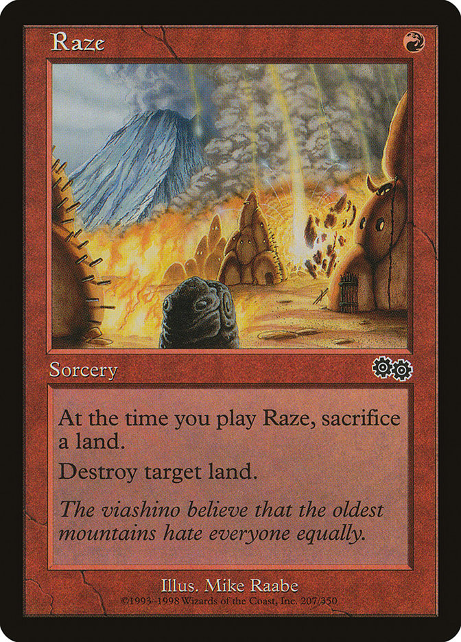 Raze [Urza's Saga] | Yard's Games Ltd