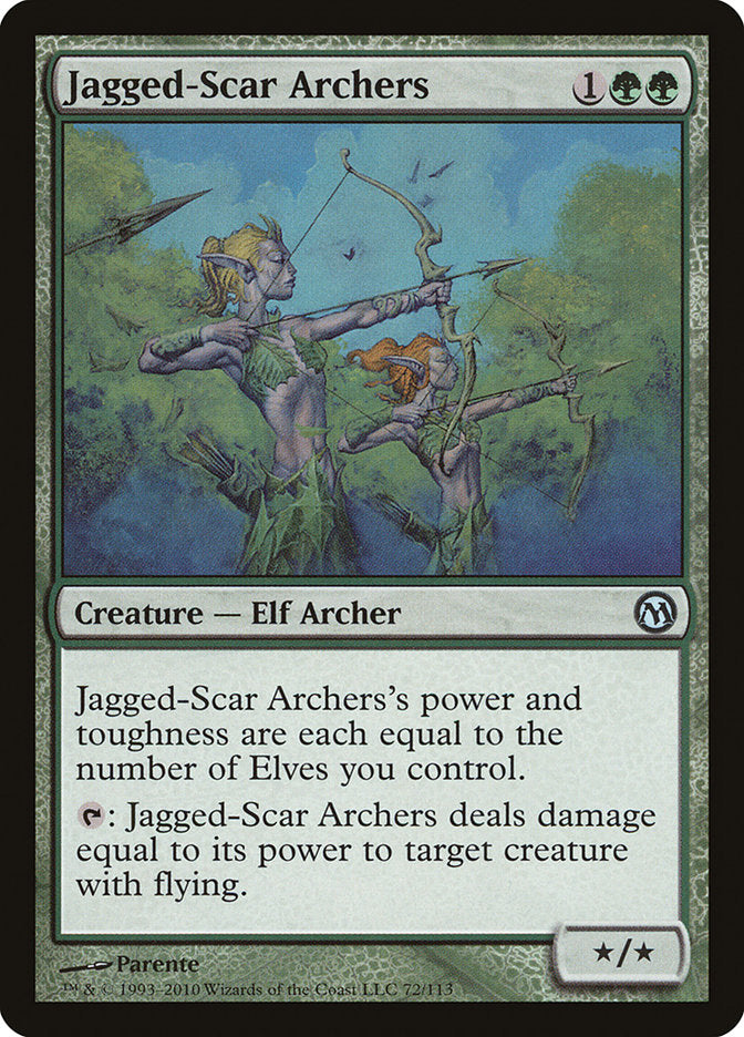 Jagged-Scar Archers [Duels of the Planeswalkers] | Yard's Games Ltd
