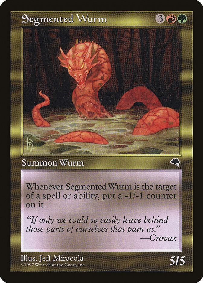 Segmented Wurm [Tempest] | Yard's Games Ltd