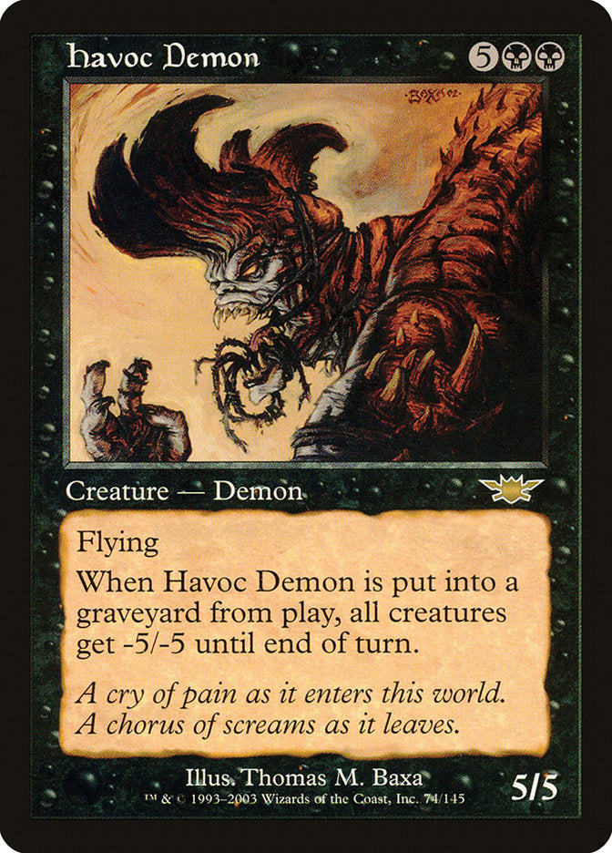 Havoc Demon [Legions] | Yard's Games Ltd
