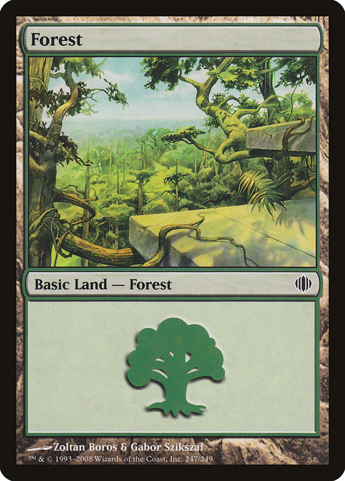 Forest (247) [Shards of Alara] | Yard's Games Ltd