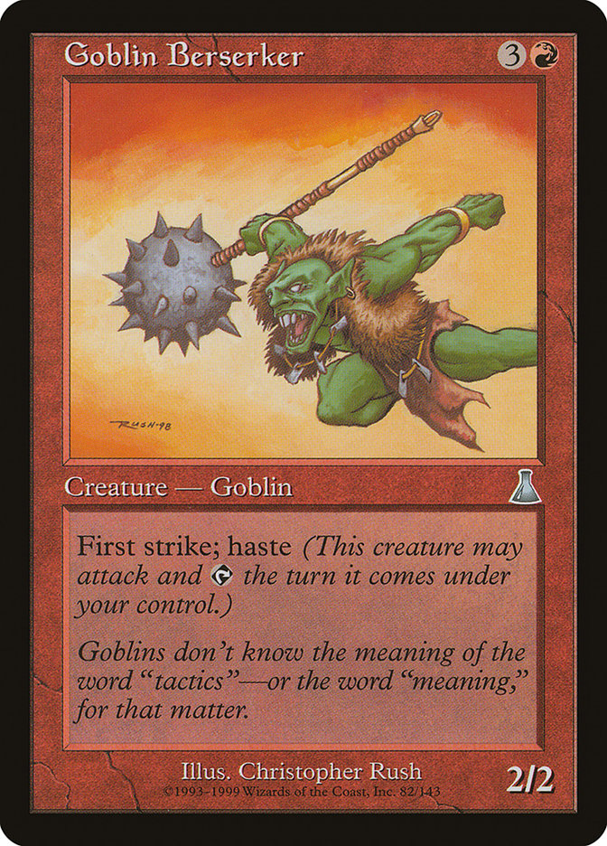 Goblin Berserker [Urza's Destiny] | Yard's Games Ltd