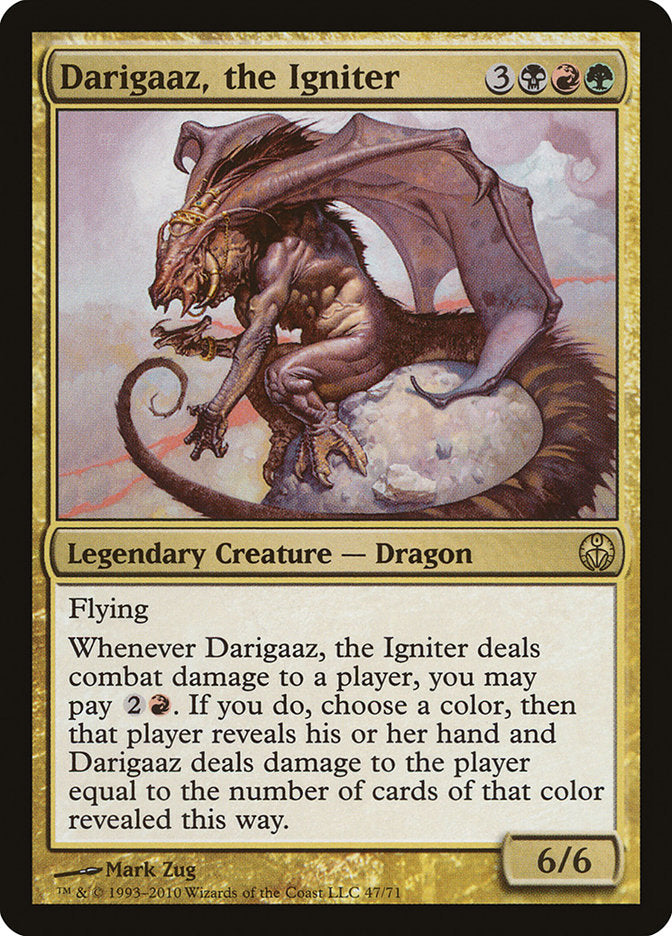 Darigaaz, the Igniter [Duel Decks: Phyrexia vs. the Coalition] | Yard's Games Ltd