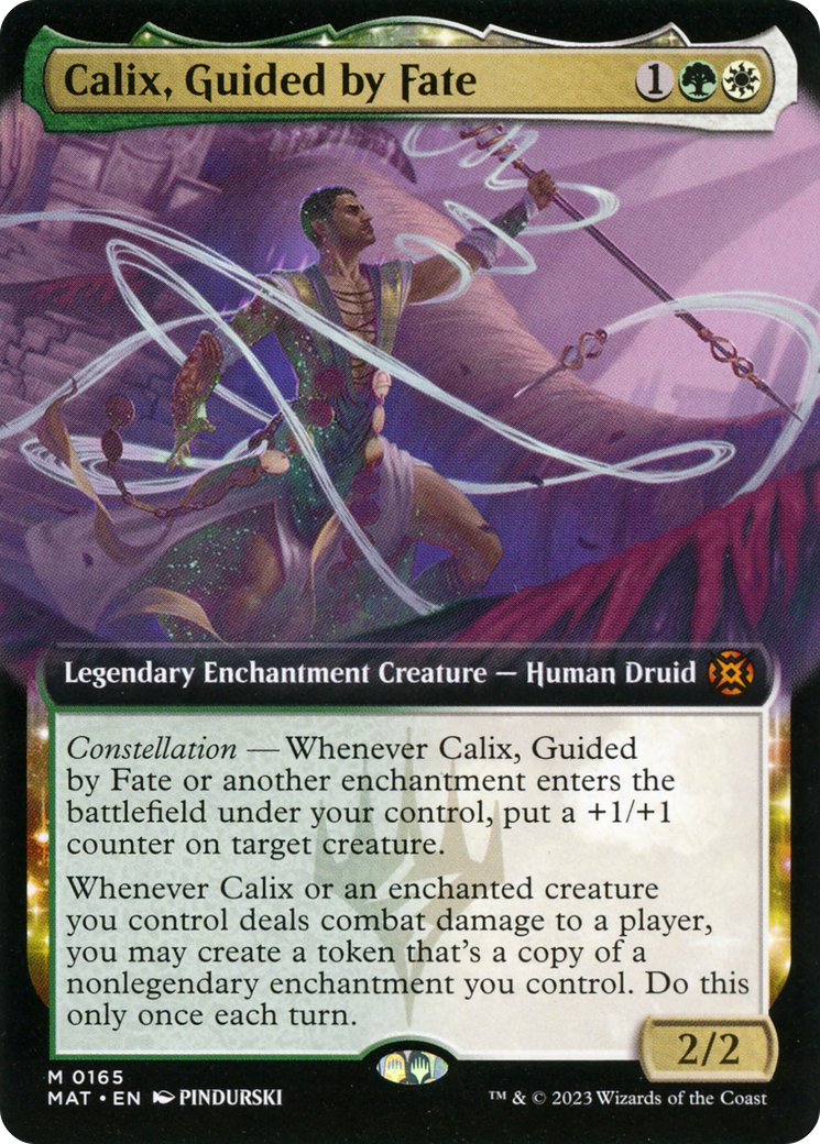 Calix, Guided by Fate (Extended Art) [March of the Machine: The Aftermath] | Yard's Games Ltd