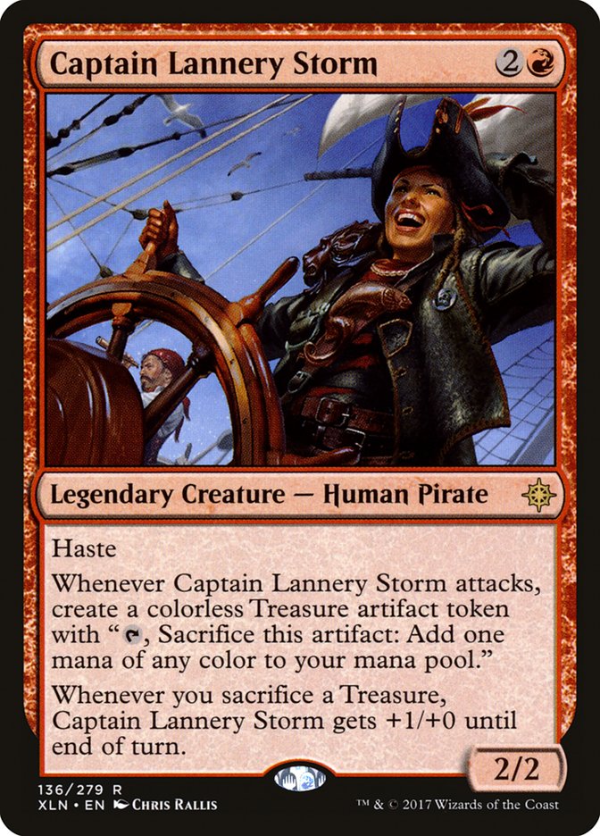 Captain Lannery Storm [Ixalan] | Yard's Games Ltd
