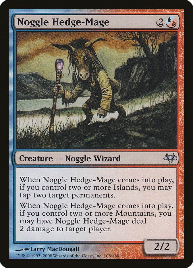 Noggle Hedge-Mage [Eventide] | Yard's Games Ltd