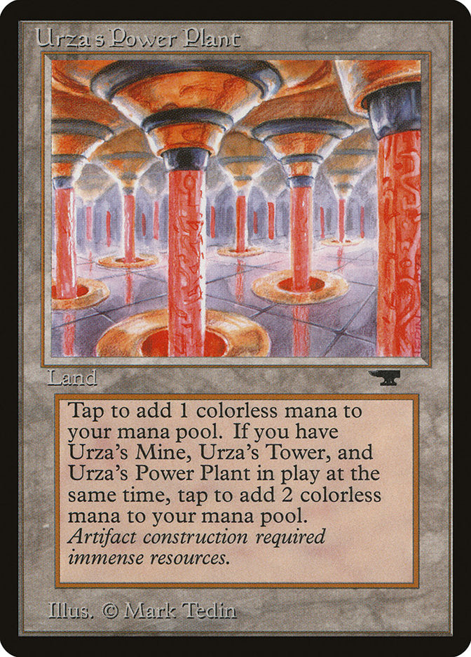 Urza's Power Plant (Red Columns) [Antiquities] | Yard's Games Ltd