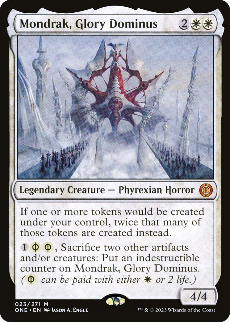 Mondrak, Glory Dominus [Phyrexia: All Will Be One] | Yard's Games Ltd