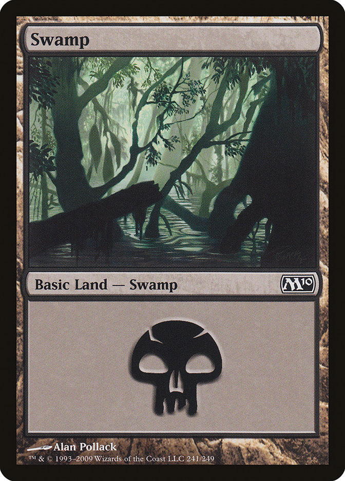 Swamp (241) [Magic 2010] | Yard's Games Ltd