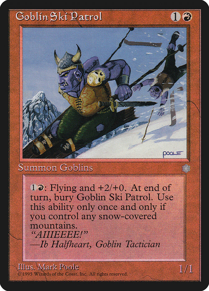 Goblin Ski Patrol [Ice Age] | Yard's Games Ltd
