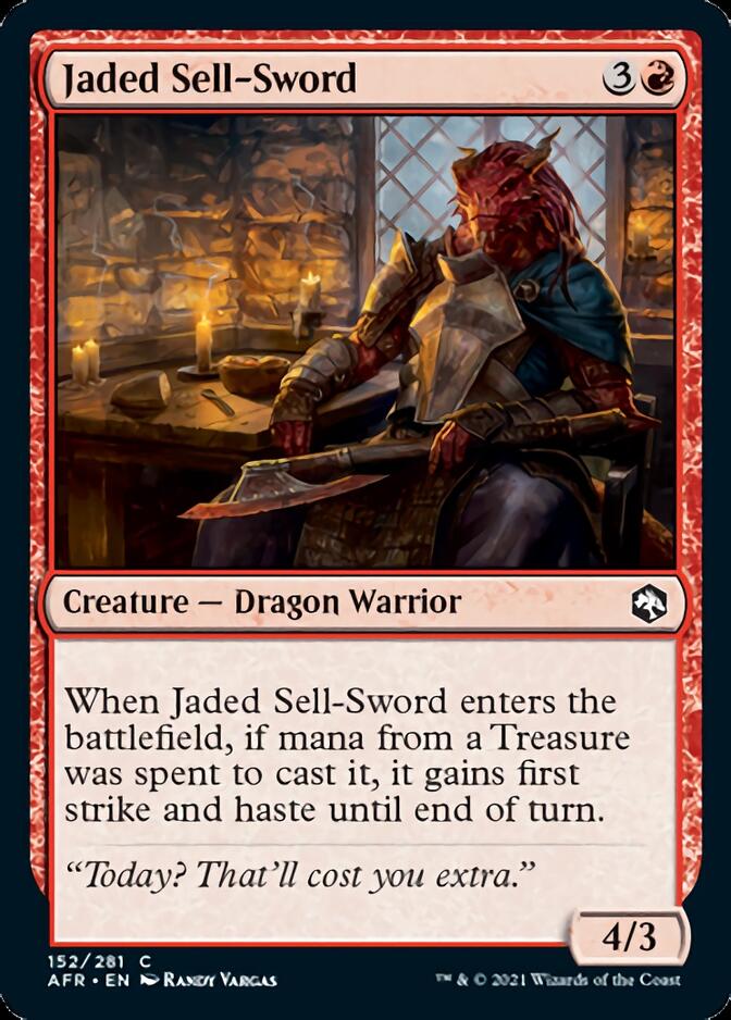 Jaded Sell-Sword [Dungeons & Dragons: Adventures in the Forgotten Realms] | Yard's Games Ltd
