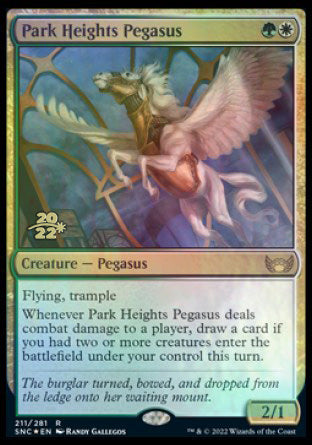 Park Heights Pegasus [Streets of New Capenna Prerelease Promos] | Yard's Games Ltd