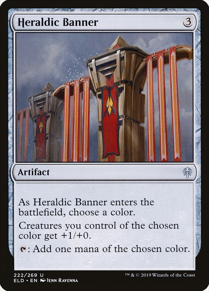 Heraldic Banner [Throne of Eldraine] | Yard's Games Ltd