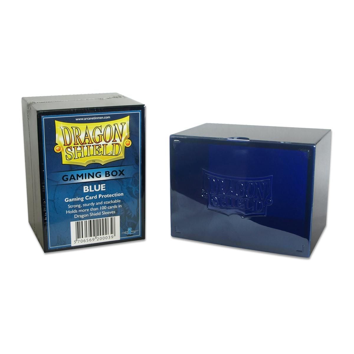 Dragon Shield: Strongbox - Blue (Gaming Box) | Yard's Games Ltd