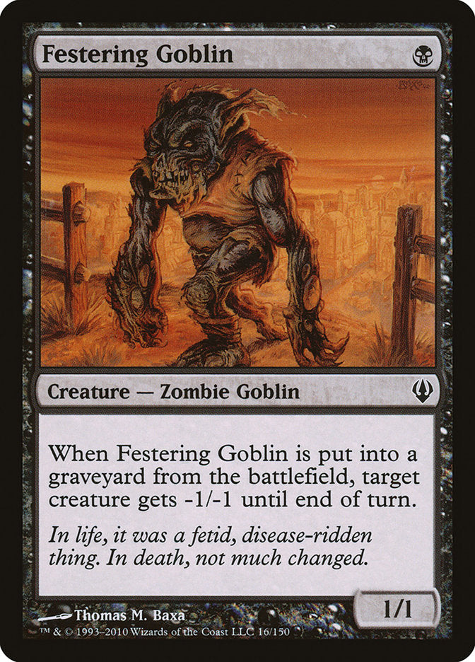 Festering Goblin [Archenemy] | Yard's Games Ltd