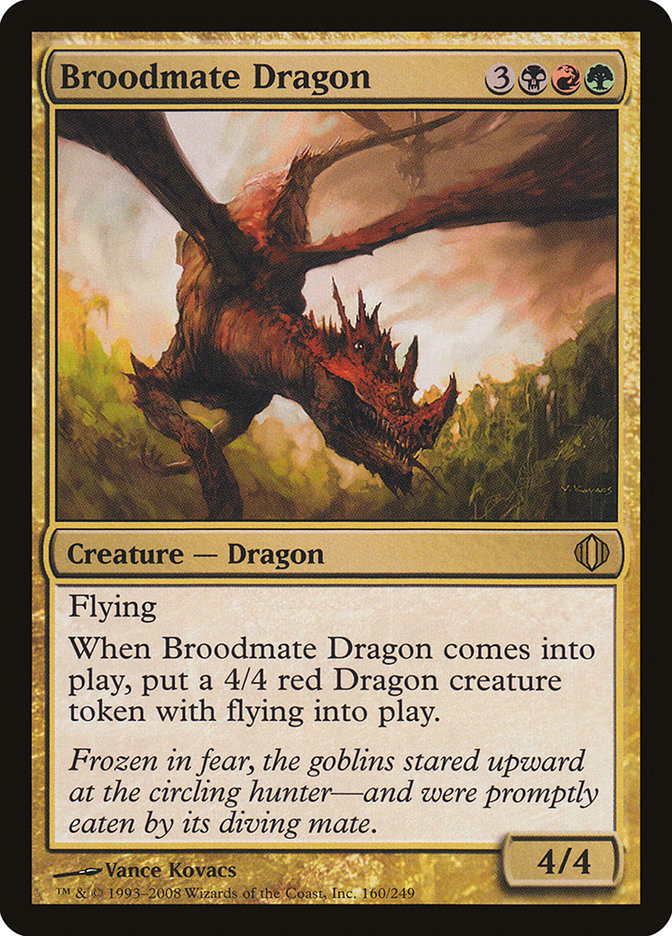 Broodmate Dragon [Shards of Alara] | Yard's Games Ltd