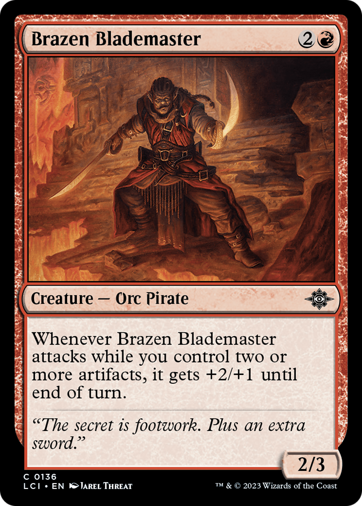 Brazen Blademaster [The Lost Caverns of Ixalan] | Yard's Games Ltd