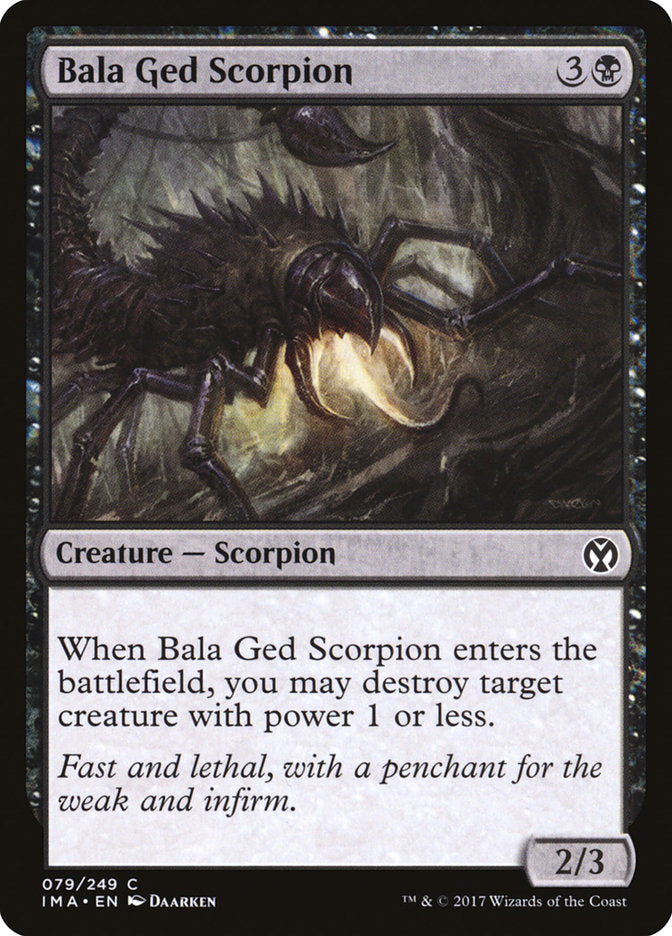 Bala Ged Scorpion [Iconic Masters] | Yard's Games Ltd