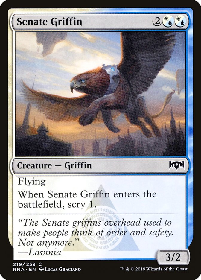 Senate Griffin [Ravnica Allegiance] | Yard's Games Ltd