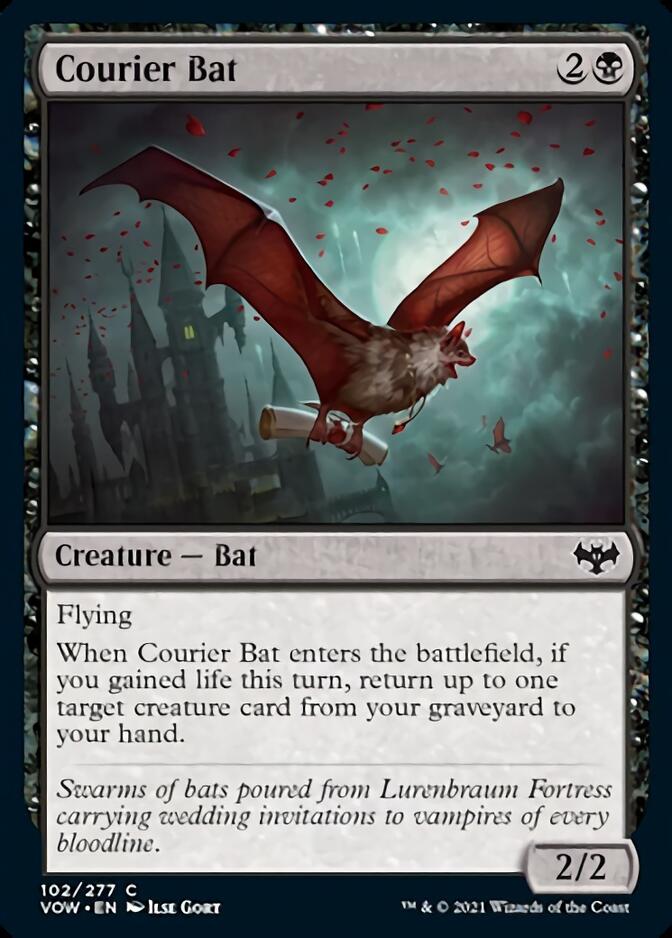 Courier Bat [Innistrad: Crimson Vow] | Yard's Games Ltd