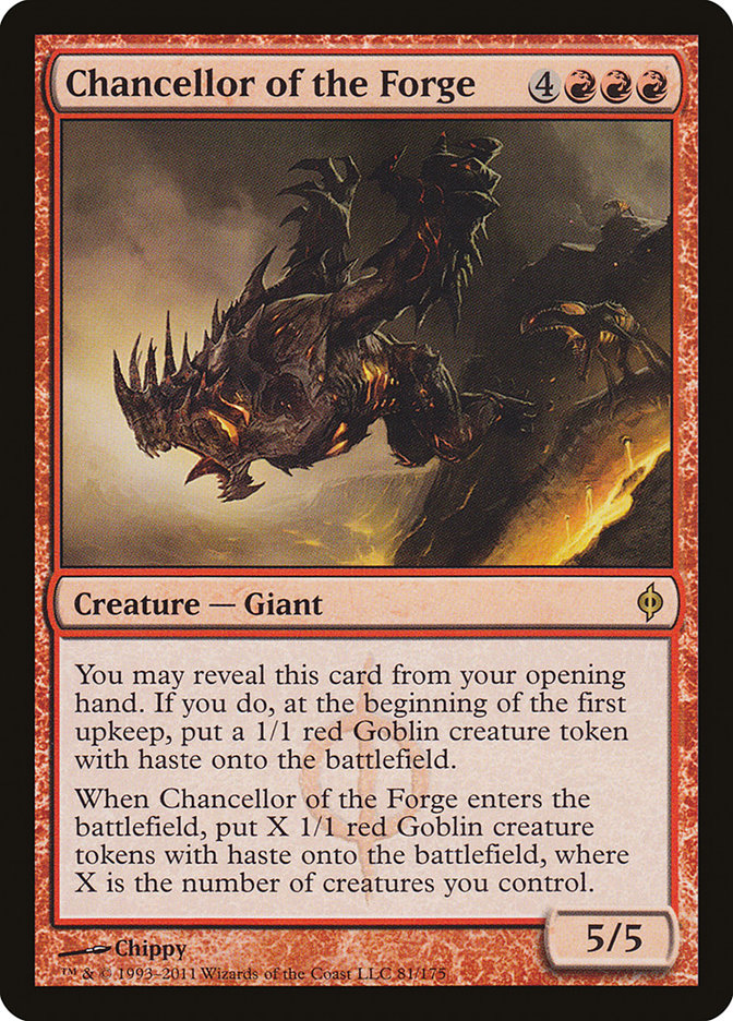 Chancellor of the Forge [New Phyrexia] | Yard's Games Ltd