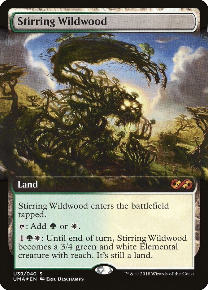 Stirring Wildwood (Topper) [Ultimate Masters Box Topper] | Yard's Games Ltd
