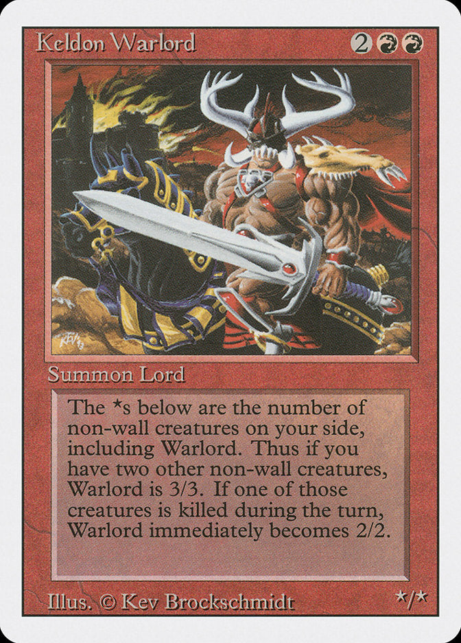 Keldon Warlord [Revised Edition] | Yard's Games Ltd
