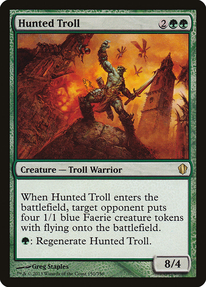 Hunted Troll [Commander 2013] | Yard's Games Ltd