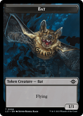 Bat // Vampire (0004) Double-Sided Token [The Lost Caverns of Ixalan Commander Tokens] | Yard's Games Ltd