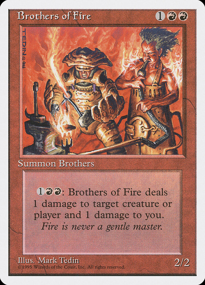 Brothers of Fire [Fourth Edition] | Yard's Games Ltd