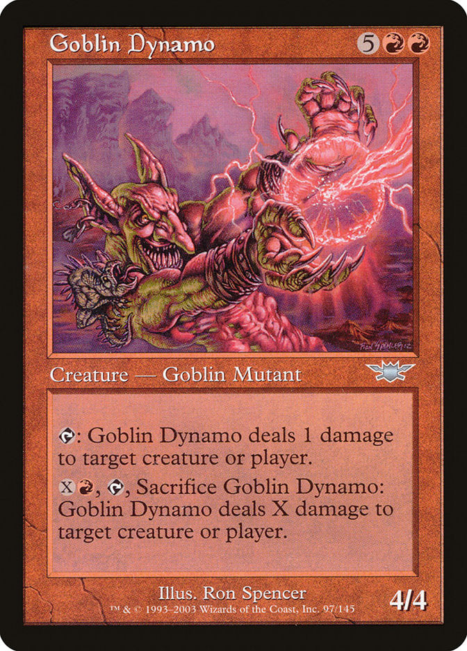 Goblin Dynamo [Legions] | Yard's Games Ltd