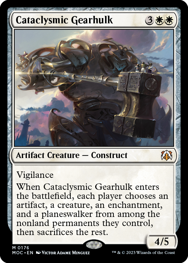 Cataclysmic Gearhulk [March of the Machine Commander] | Yard's Games Ltd