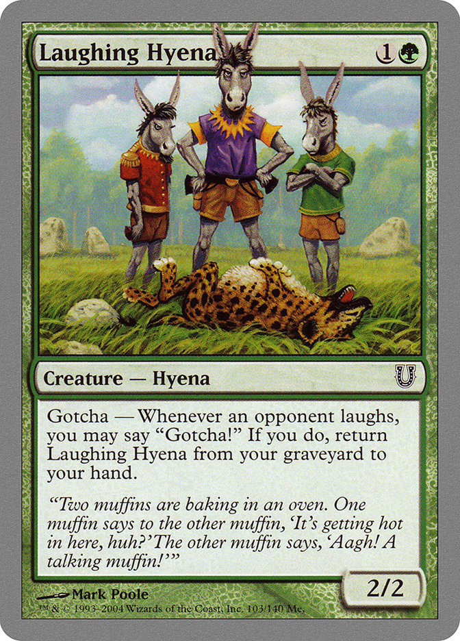 Laughing Hyena [Unhinged] | Yard's Games Ltd