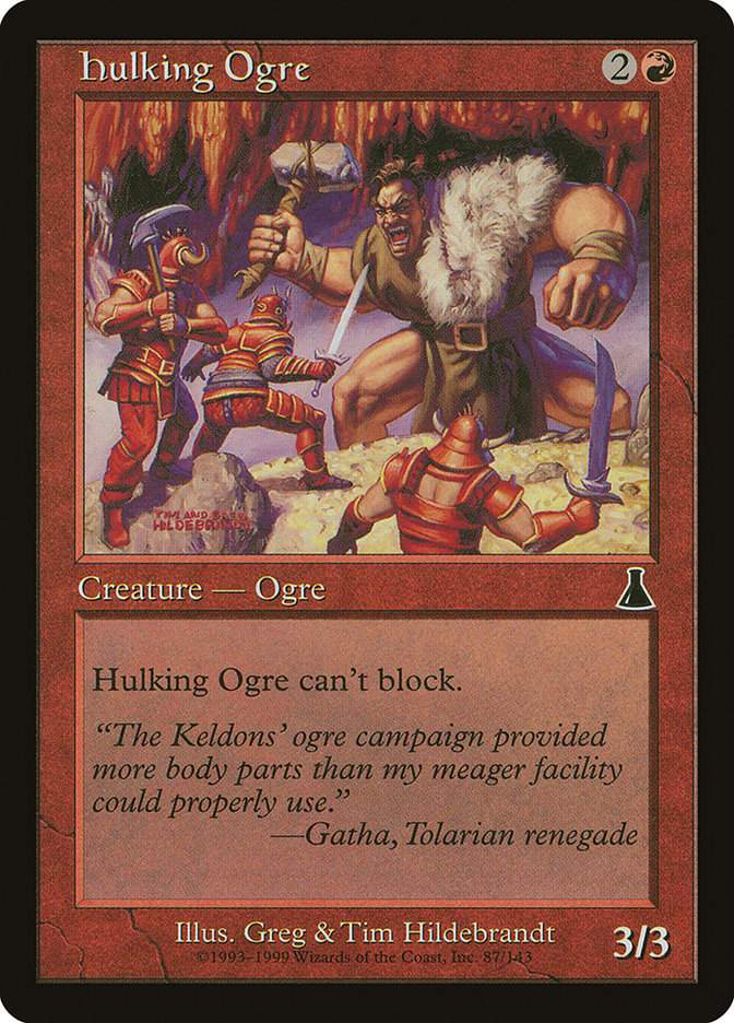Hulking Ogre [Urza's Destiny] | Yard's Games Ltd