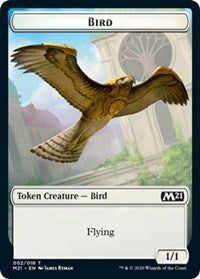 Bird // Griffin Double-Sided Token [Core Set 2021 Tokens] | Yard's Games Ltd