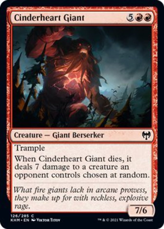 Cinderheart Giant [Kaldheim] | Yard's Games Ltd