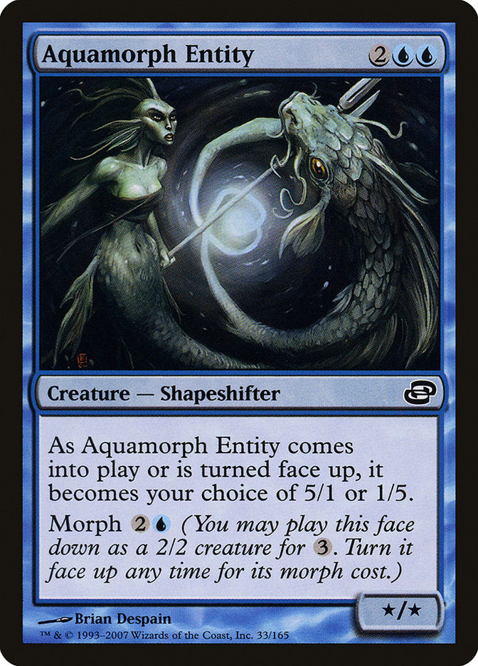 Aquamorph Entity [Planar Chaos] | Yard's Games Ltd
