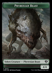 Eldrazi Scion // Phyrexian Beast Double-Sided Token [Commander Masters Tokens] | Yard's Games Ltd