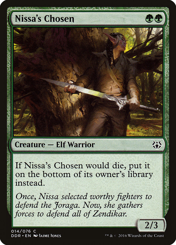 Nissa's Chosen [Duel Decks: Nissa vs. Ob Nixilis] | Yard's Games Ltd