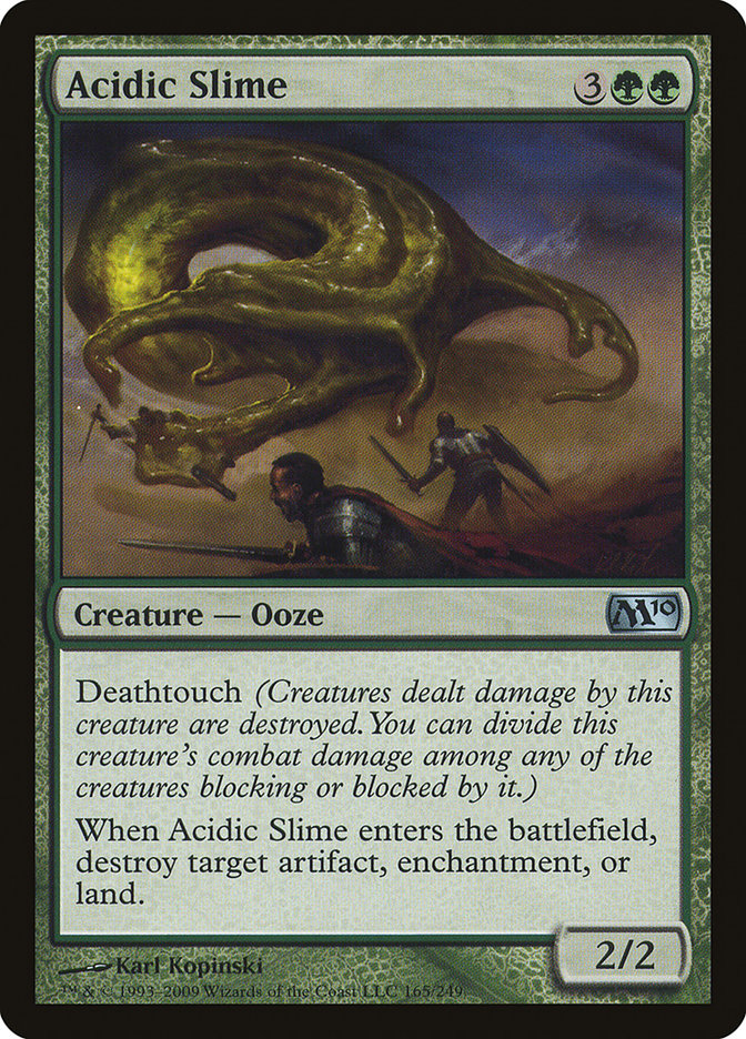 Acidic Slime [Magic 2010] | Yard's Games Ltd