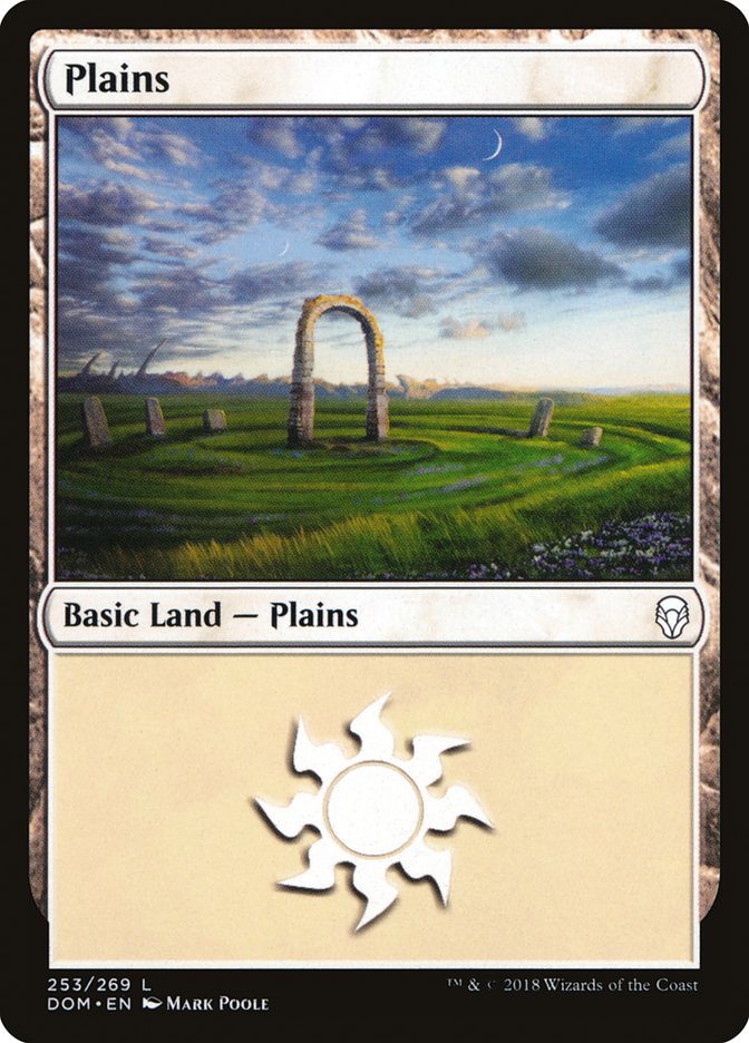 Plains (253) [Dominaria] | Yard's Games Ltd